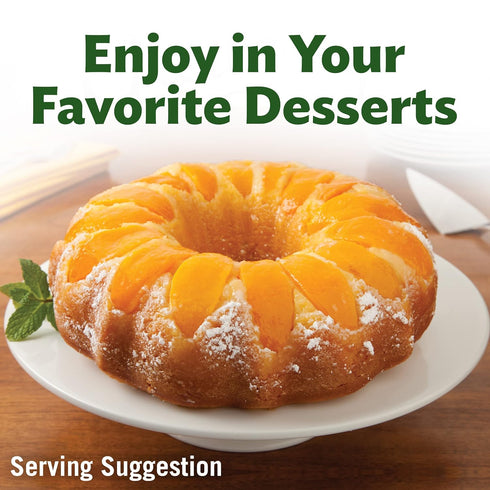 1.81 (Pack 6) Del Monte Canned Sliced Yellow Cling Peaches in Heavy Syrup Pound