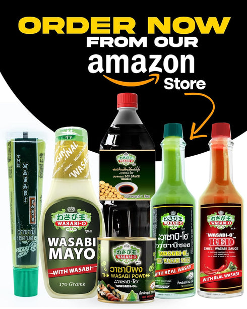 2 6 Oz Wasabi Mayo by Wasabi-O - Spicy Japanese Mayonnaise - Smooth & Zesty - Perfect for Sushi, Burgers, Dipping & BBQ