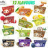 Fusion Select Mochi Daifuku Snacks, Traditional Japanese Rice Cakes with Filling, Chewy and Soft Texture (Red Bean)
