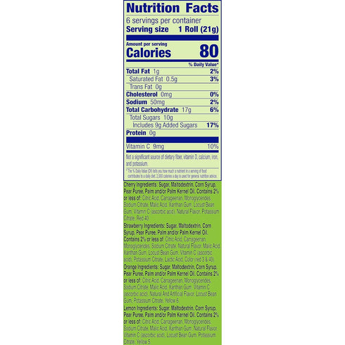 Pack, 6 (Pack 8) Fruit by the Foot Fruit Flavored Snacks, Starburst, Variety ct