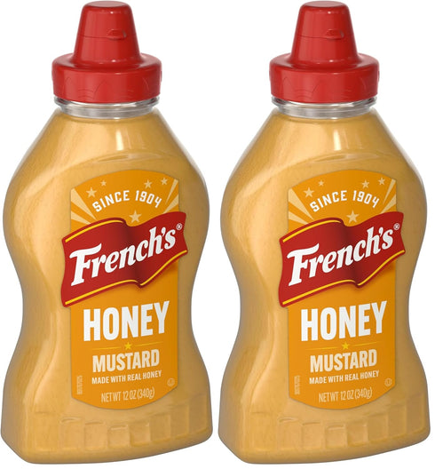 French's Honey Mustard, 12 oz, (Pack of 2)