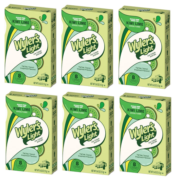 Wyler's Light Kiwi Lime- Singles to Go Powdered Drink Mix - Pack