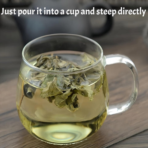 GXXDMZAQ 2.12oz (60g) Premium Dried Whole Fig Leaves - Bulk Loose Leaf Tea | Sun-Dried, Non-GMO, Caffeine-Free, Natural