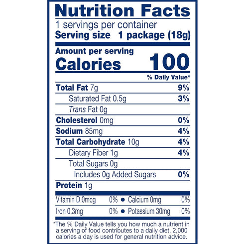 0.65oz (30ct) SkinnyPop Popcorn, Original, Whole Grain, Dairy-Free Snack, Bags