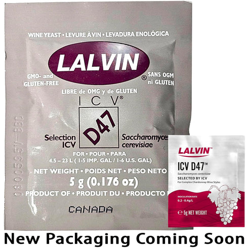 Pack (1 Each-RC212, EC-1118, K1-V1116, QA23, 71B, D47) Lalvin Home Brewing and Wine Making Super Sampler