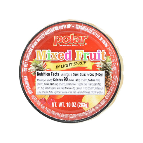 10 (Pack 12) MW Polar Mixed Fruit in Jar Ounce
