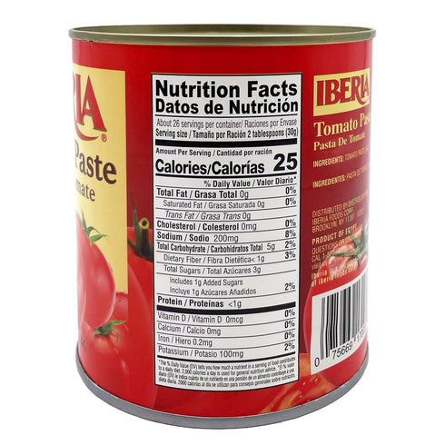 28 oz (Pack 6) Iberia Tomato Paste