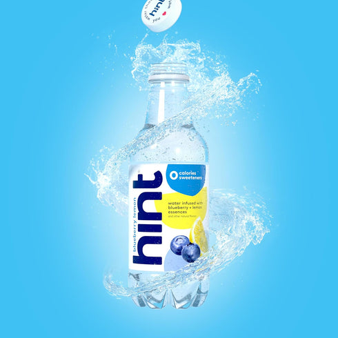 4-Flavor Pack 16 Oz (Pack 12) Hint Fruit-Infused Bottled Water, White Variety - Sugar Free Flavored Water with Zero