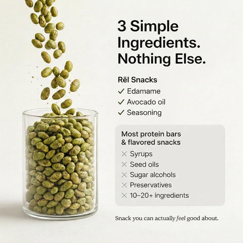 (11g 10 Pack, 0.9 oz Rel Snacks Dill Pickle Roasted Edamame Beans High Protein, Low Carb Snack Protein) Keto, Vegan