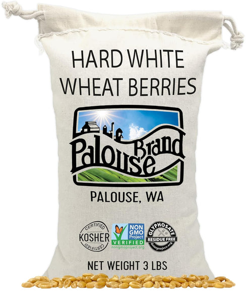 Palouse Brand Certified Glyphosate Residue Free Hard White Wheat Berries | 3