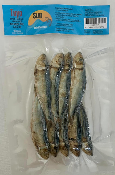 Sun dried seafoods Free,100g Dried Herring/Tuyo, Dried Fish, Wild Caught, Chemical