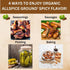 SPICY ORGANIC Pure Organic Allspice Ground 4 oz., Certified USDA Organic Seasoning for Baking, Marinades, and Sauces