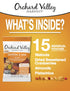 Omega-3 1 (Pack 15), Orchard Valley Harvest Mix, Ounce Bags of Walnuts, Cranberries, Almonds, and Pistachios, Gluten