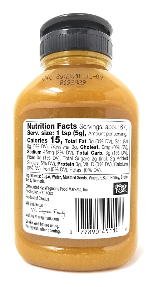 Wegmans (2 Pack, 23.8oz) Honey Dijon Mustard Total