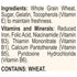 Mom's Best 16.5 OZ (Pack 8) Sweetened Wheatfuls Shredded Wheat Cereal, Sweetened Cereal Made with Whole Grains, No