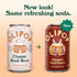 12 oz (4 OLIPOP Prebiotic Soda Pop, Classic Root Beer, Prebiotics, Botanicals, Plant Fiber, fl Cans)