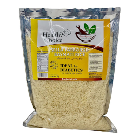 DESI KITCHEN AUTHENTIC INDIAN PRODUCTS 4lbs (1.8kg) Desi Kitchen All Natural | Premium Quality | Vegan | Sela
