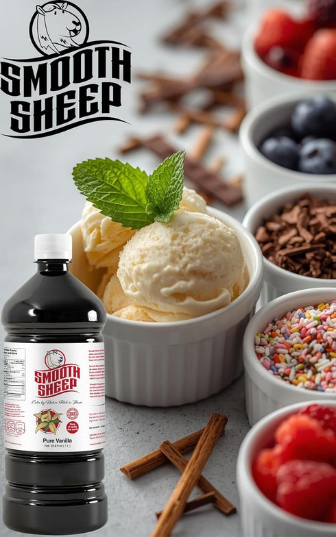 SMOOTH SHEEP (250 ml (Pack 1)) Vanilla | Mexican Vanilla for Baking and Desserts | Made with Real Vanilla Bean |