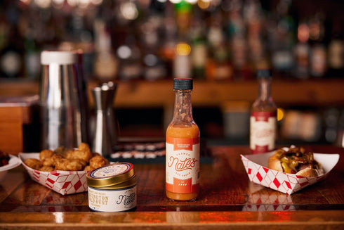 Farmer Nate's Smokehouse Habanero Hot Sauce with Habanero and Red Cayenne, High Heat, 5 ounce.