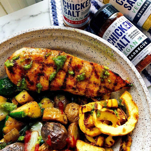 JADA Spices Chicken Salt Spice and Seasoning - BBQ Flavor, Vegan, Perfect for Cooking, Grilling