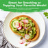 13g 10-Pack, 1.05oz Biena Crispy Roasted Edamame Beans Snack High Protein Low Carb Snack for Adults & Kids, Protein per