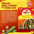 (Pack 6) MTR - Bhindi Masala - Fried Okra in Spiced Gravy - Authentic Indian Ready To Eat Meal - Plant-Based, Delicious