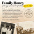 1960 (16 oz 3 Pack) Group WHF Blackberry Honey - Weeks pure, raw & unfiltered American blackberry honey is kosher