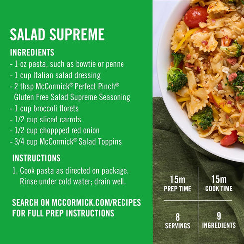 3.75 oz McCormick Salad Toppins Crunchy & Flavorful