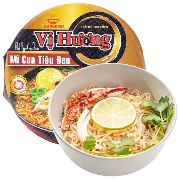 Vi Huong Instant Pho Noodles - 12-Pack, 2.47 Ounce Bowls, Chicken And