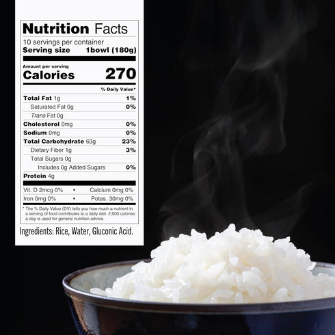(24 Pack), 80 Packed IRIS Instant White Rice Ultra Premium Japanese Short Grain Sushi Sticky Rice, Microwave