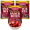 Bridgford Pepperoni Snack Bites 4 oz Pack of 3 - Ready-to-Eat Pepperoni