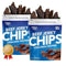 Wicked Cutz Cracked Pepper Beef Jerky Chips, 28g Protein per Bag, Crispy