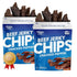 Wicked Cutz Cracked Pepper Beef Jerky Chips, 28g Protein per Bag, Crispy