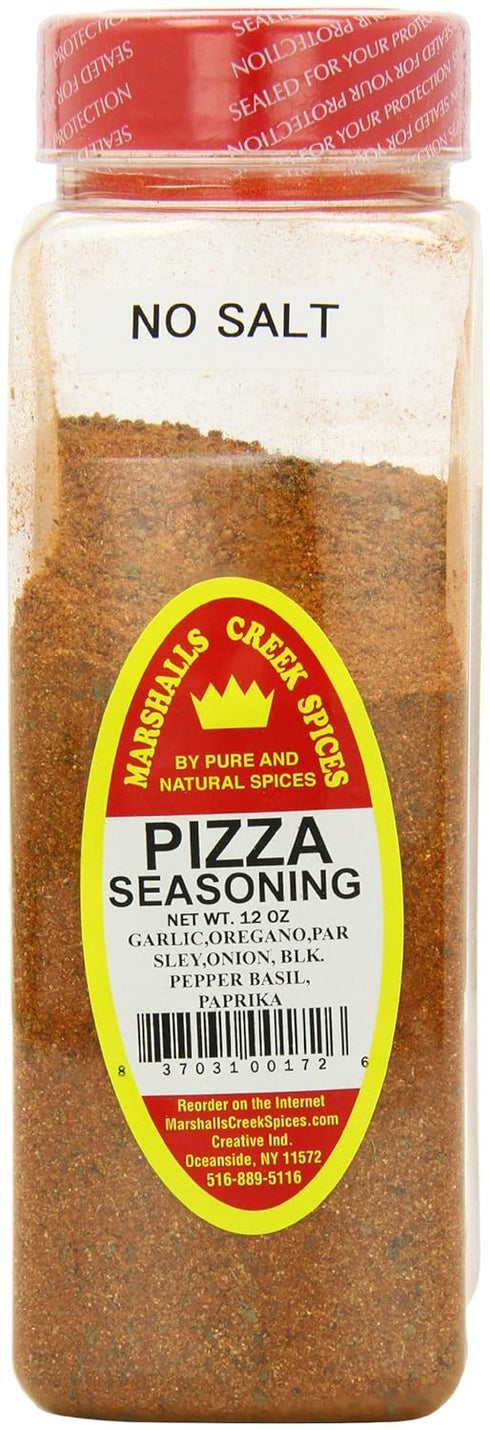 Marshall’s Creek Spices Pizza Seasoning Jar, No Salt, 12 Ounce