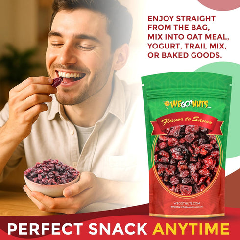 5 (80oz) Dried Cranberries Pounds By We Got Nuts Sweetened Cranberries for Salads, Cooking, and Baking