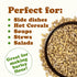 2 100% Food to Live Organic Hulled Barley, Pounds Non-GMO, Whole Grain, Kosher, Vegan, Bulk. Suited for Home Brewing