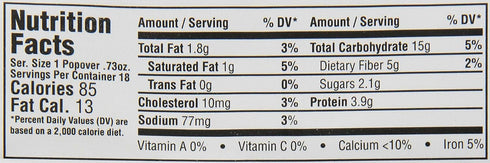 13-Ounce Package (Pack 4) Sturdiwheat All Natural Bread Mix, Popovers