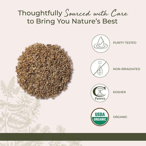 4 oz Starwest Botanicals Organic Yarrow Flowers - Dried Loose Leaf Herb for Tea, Cut & Sifted, Certified Kosher