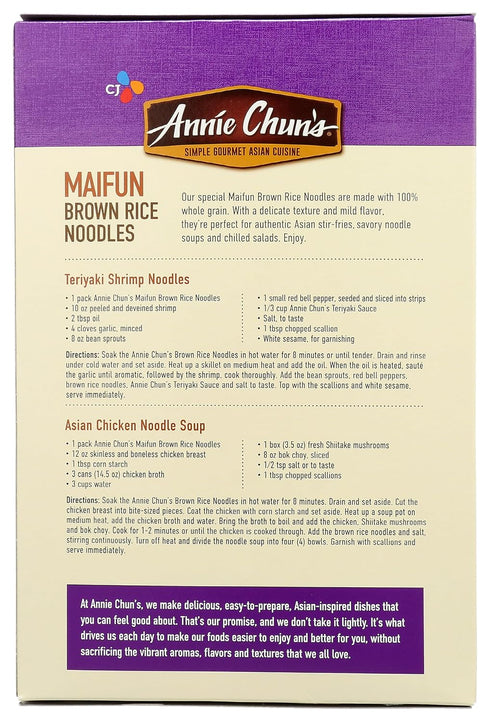 8 oz Annie Chuns Noodle Brown Rice Maifun