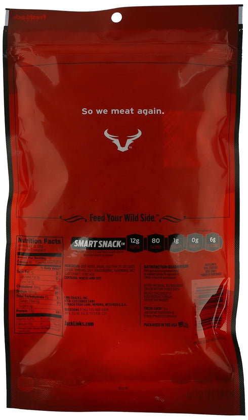8 Jack Links Beef Jerky, Teriyaki, Ounce