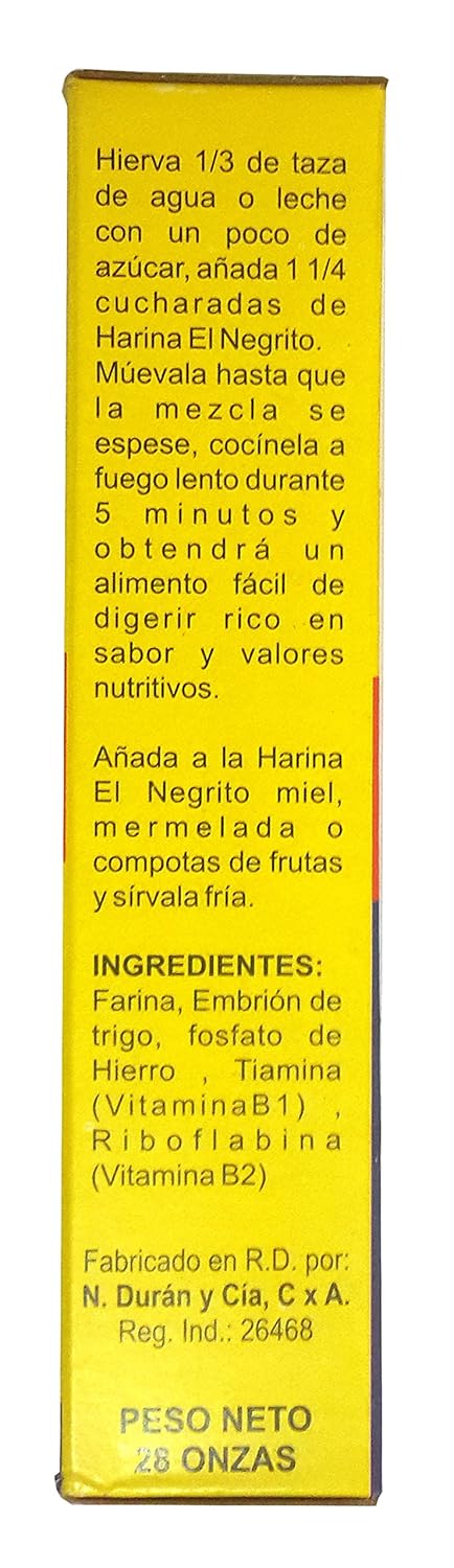 El Negrito Harina Dominican Flour