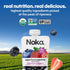 Immune 4.22 oz (Pack 12) Noka Superfood Fruit Smoothie Pouches with Support, Super Berry, Healthy Snacks with Vitamin