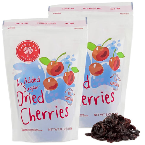 Cherry Bay Orchards - Dried Montmorency Tart Cherries - No Added Sugar