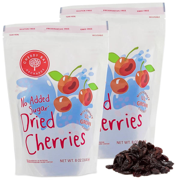 Cherry Bay Orchards - Dried Montmorency Tart Cherries - No Added Sugar