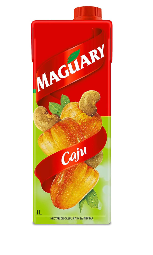 Maguary Cashew Juice - 33.8 FL.Oz | Suco Sabor Caju - 1L -