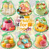 12 Set, 6ml/Bottle Natural Food Coloring - Vibrant Colors Natural Liquid Food Dye FD&C & Artificial Dye Free, Food