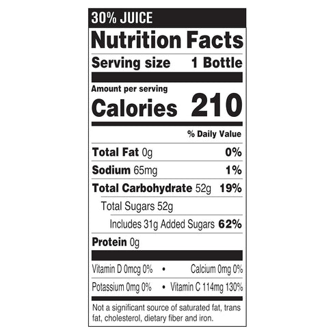 182.4 Oz (Pack 12) Tropicana Juice Drink, Grape, Fl