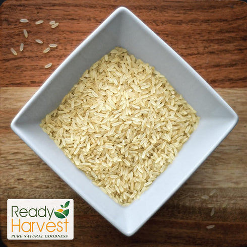 #10 30-Year 4 lbs Ready Harvest Emergency Food - Parboiled White Rice | Survival Food | Pantry Staples | Can | Shelf