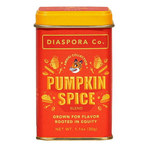 Diaspora Co. Pumpkin Spice, Warming Spice Blend for Baking & Drinks, Made with Fresh Spices - 30g Tin