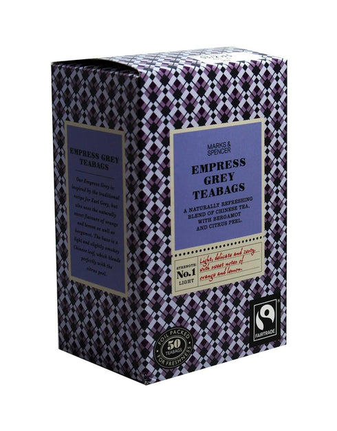 Marks and Spencer Empress Grey Tea - 50 Teabags, 125g